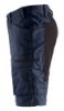 Afbeeldingen van BLÅKLÄDER Short service met stretch 1449 donker marineblauw/zwart C54