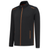 Afbeeldingen van TRICORP Sweatvest Accent 302702 zwart/oranje M