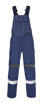 Afbeeldingen van HAVEP Amerikaanse overall Force+ 20334 indigo blauw/charcoal 46