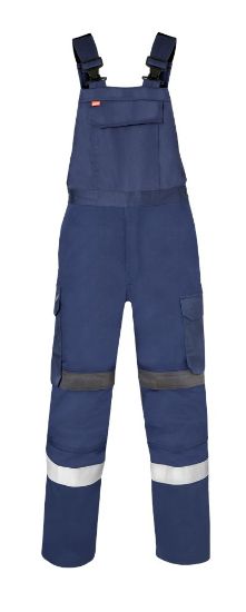 Afbeeldingen van HAVEP Amerikaanse overall Force+ 20334 indigo blauw/charcoal 52
