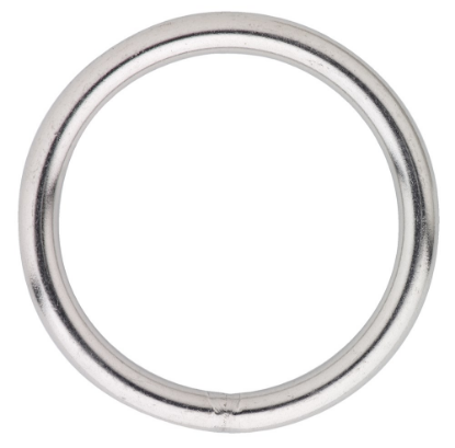 Afbeeldingen van Gelaste ring RVS316 20X3MM