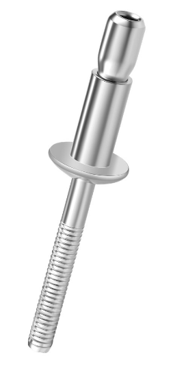 Afbeeldingen van Popnagel Q-P-Power RVS A2/RVS A2 bolkop 6,4X20,0MM klembereik 2,0-15,9MM