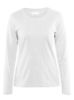 Afbeeldingen van BLÅKLÄDER T-shirt dames met lange mouwen 3301 wit L