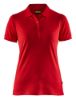 Afbeeldingen van BLÅKLÄDER Poloshirt piqué dames 3307 rood 2XL