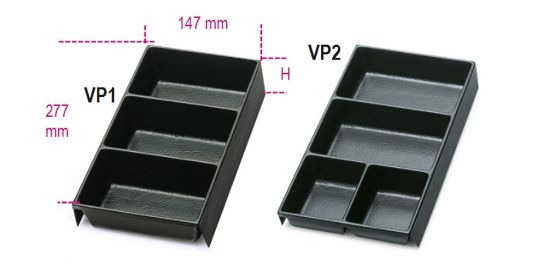 Afbeeldingen van BETA Voorgevormde kunststof inzetbak VP2