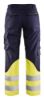 Afbeeldingen van BLÅKLÄDER Werkbroek Multinorm dames Inherent 7188 marineblauw/High Vis geel D21