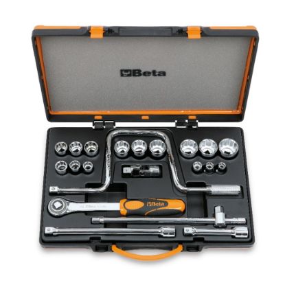 Afbeeldingen van BETA Doppendoosset ½" 15x + dopsleutel 920AS/C15