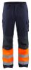 Afbeeldingen van BLÅKLÄDER Winterwerkbroek Multinorm Inherent 1869 marineblauw/High Vis oranje C48