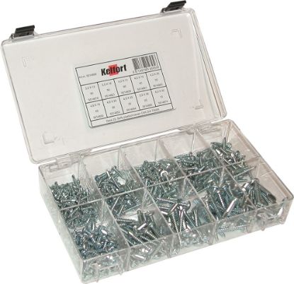 Afbeeldingen van KELFORT Assortimentdoos nr.22 zelftappende plaatschroeven DIN7504MH EV