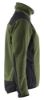 Afbeeldingen van BLÅKLÄDER Gebreid vest met softshell dames 5943 herfstgroen/zwart S