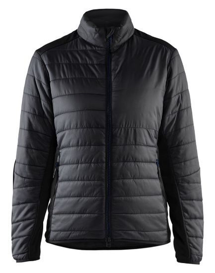 Afbeeldingen van BLÅKLÄDER Vest warm gevoerd dames 4715 zwart/donker marineblauw S