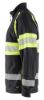 Afbeeldingen van BLÅKLÄDER Sweater met rits 3551 zwart/High Vis geel XS