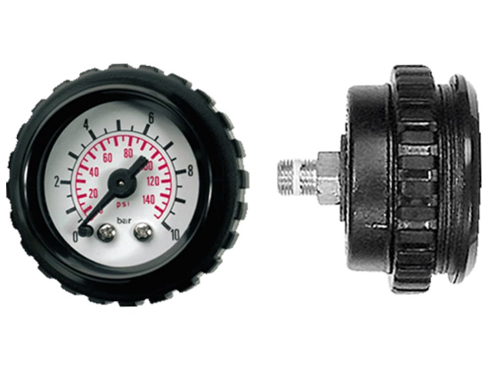 Afbeeldingen van Paneel manometer 0-10bar G⅛" 50MM