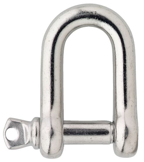 Afbeeldingen van D-sluiting lang model RVS316 6MM