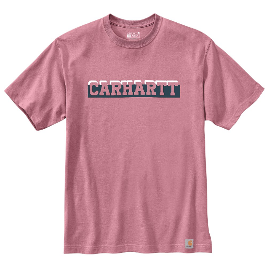 Afbeeldingen van CARHARTT T-shirt grafische print relaxed 105909 foxglove heather S