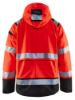 Afbeeldingen van BLÅKLÄDER Shelljack 4987 High Vis rood/zwart XS