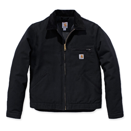 Afbeeldingen van CARHARTT Jas Duck Detroit 103828 zwart S