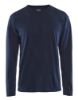 Afbeeldingen van BLÅKLÄDER T-shirt vlamvertragend met lange mouwen 3483 marineblauw M