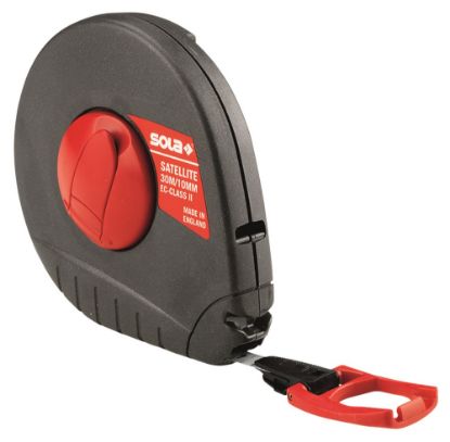 Afbeeldingen van SOLA Landmetermaat staal whitecote EG-klasse 2 Satellite ST 10MM 10M