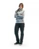 Afbeeldingen van BLÅKLÄDER Hooded sweatvest dames 3373 grijs mêlee M