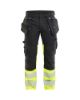 Afbeeldingen van BLÅKLÄDER Werkbroek met stretch 1130 zwart/High Vis geel D84