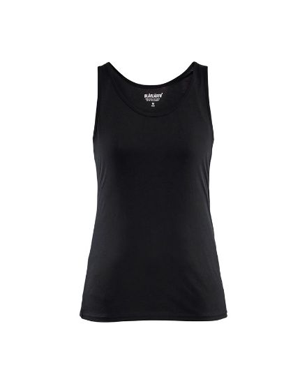 Afbeeldingen van BLÅKLÄDER Mouwloos onderhemd dames 3512 zwart XS