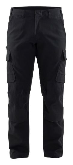 Afbeeldingen van BLÅKLÄDER Werkbroek industrie met stretch 1466 zwart C56
