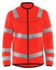 Afbeeldingen van BLÅKLÄDER Microfleecevest 4941 High Vis rood 2XL