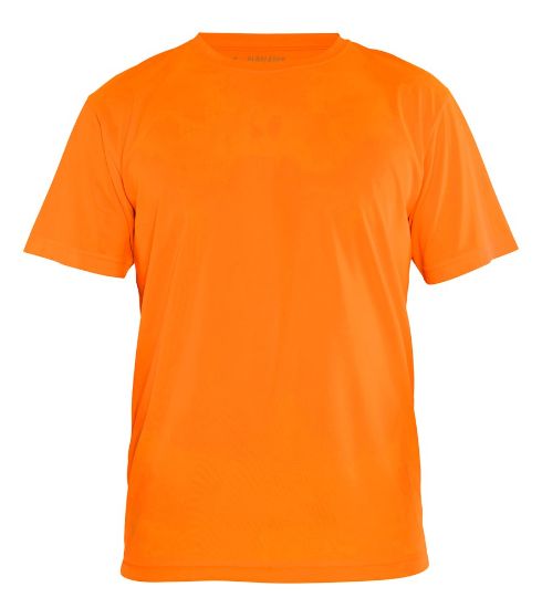Afbeeldingen van BLÅKLÄDER T-shirt UV Visible 3331 High Vis oranje L