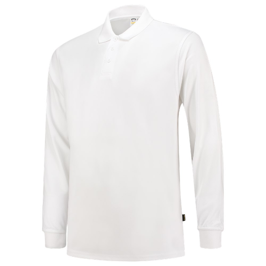 Afbeeldingen van TRICORP Poloshirt UV Block Cooldry met lange mouwen 202005 wit 3XL