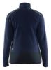 Afbeeldingen van BLÅKLÄDER Microfleecevest dames 4766 donker marineblauw/High Vis geel S