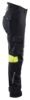 Afbeeldingen van BLÅKLÄDER Werkbroek Multinorm dames Inherent 7107 zwart/High Vis geel C44