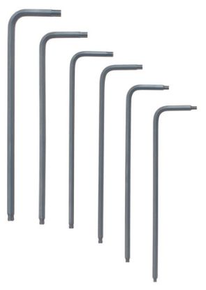 Afbeeldingen van BONDHUS Haakse torxsleutelset kogelkop T6-T15 6x