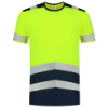Afbeeldingen van TRICORP T-shirt High Vis bi-colour 103006 fluor geel/inkt 2XL