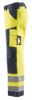 Afbeeldingen van BLÅKLÄDER Werkbroek zonder spijkerzakken 1566 High Vis geel/medium grijs C64