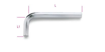 Afbeeldingen van BETA Haakse inbussleutel verchroomd 22MM 96 22