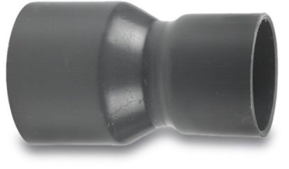 Afbeeldingen van VDL Verloopsok handgevormd PVC-U grijs 110X75MM lijmmof 7,5bar