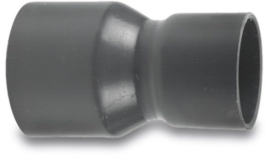 Afbeeldingen van VDL Verloopsok handgevormd PVC-U grijs 125X90MM lijmmof 10bar