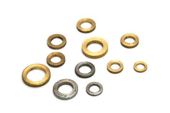 Afbeeldingen van Ring messing tbv aanlaspaumelles 80