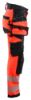 Afbeeldingen van BLÅKLÄDER Werkbroek met 4-weg stretch dames 7022 High Vis rood/zwart C50