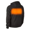 Afbeeldingen van MILWAUKEE Hoodie verwarmd M12HHBL4-0 zwart S