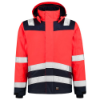 Afbeeldingen van TRICORP Parka Midi High Vis bi-colour 403023 fluor rood/inkt 2XL
