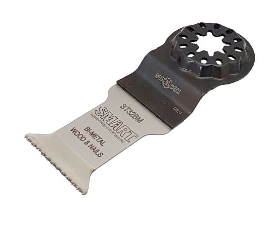Afbeeldingen van SMART Multitool blad starlock hout & nagels 32MM 10x
