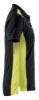 Afbeeldingen van BLÅKLÄDER Poloshirt piqué dames 3390 zwart/High Vis geel XS