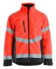 Afbeeldingen van BLÅKLÄDER Shelljack 4760 High Vis rood/zwart 4XL