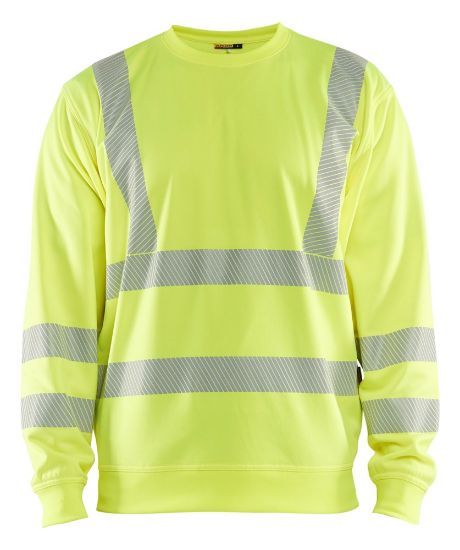 Afbeeldingen van BLÅKLÄDER Sweater 3562 High Vis geel 3XL