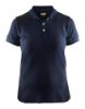 Afbeeldingen van BLÅKLÄDER Poloshirt piqué dames 3390 donker marineblauw/zwart XL