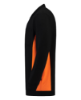 Afbeeldingen van TRICORP Polosweater bi-colour met borstzak 302001 zwart/oranje L