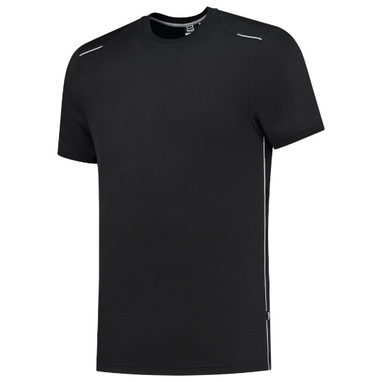 Afbeeldingen van TRICORP T-shirt Accent 102703 zwart/grijs XL