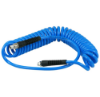 Afbeeldingen van Spiraalslang PU AK blauw 5,5X8MM 4M